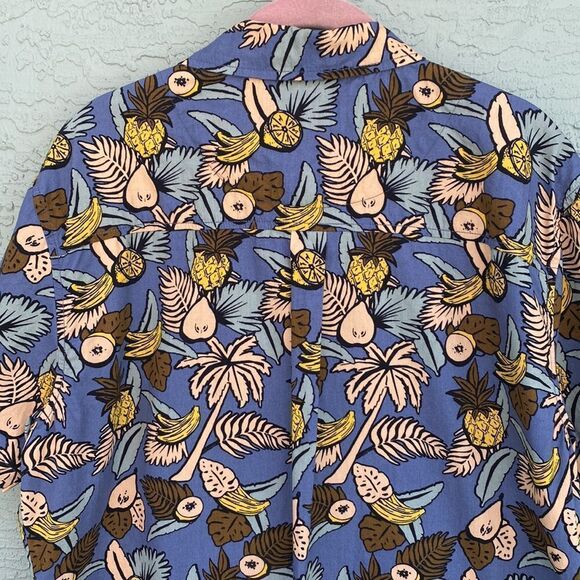 Ditch Plains Sz XL Pineapple Island Button Down - Picture 8 of 14